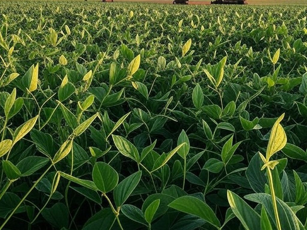 Campos de soja no Brasil representando crescimento de captação via CPR para R$ 150 bilhões.