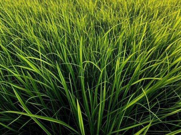 Campos de arroz no Rio Grande do Sul, com plantações verdes e colheita, simbolizando otimismo pelo acordo Mercosul-UE.