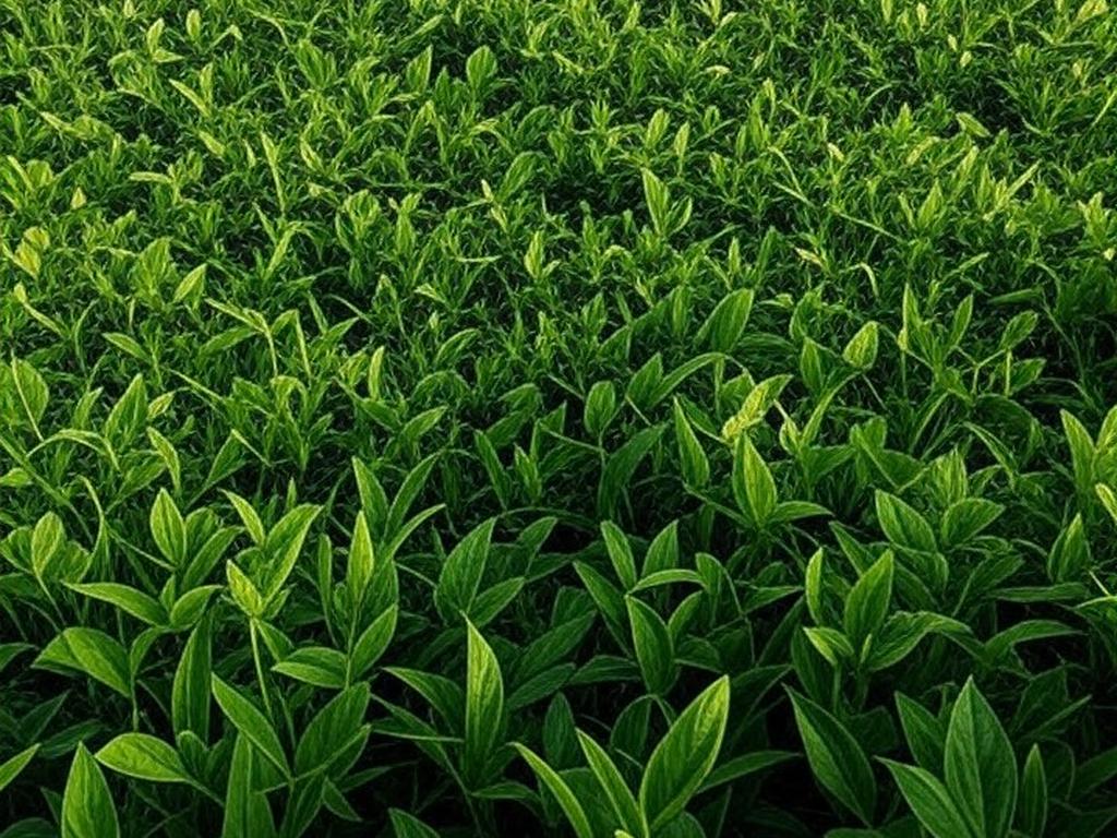 Campos de soja no Brasil com silos de armazenamento ao fundo, alertando sobre perdas em 2026.