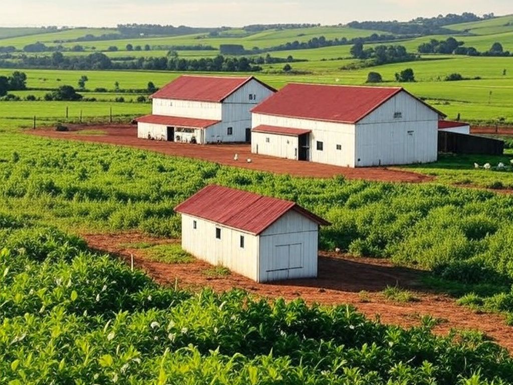 Granja avícola no Rio Grande do Sul afetada por gripe aviária, ilustrando balanço da Asgav para 2025 e expectativas para 2026.