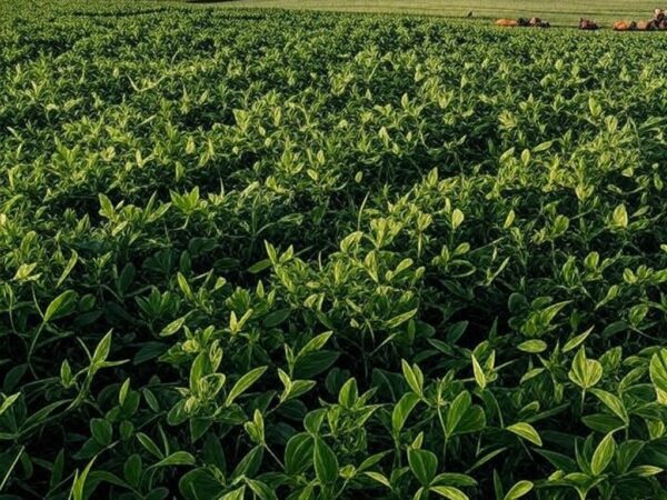 Plantação de soja em área rural brasileira, ilustrando adaptações obrigatórias na reforma tributária para produtores em 2026.