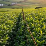 Paisagem rural no Paraná simbolizando acordo histórico que encerra conflito fundiário de 20 anos.
