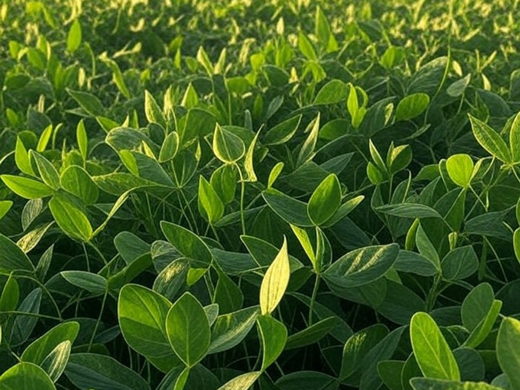 Plantação de soja, trigo e tecnologias florestais em feira agrícola no Show Rural 2024 da Embrapa no Brasil.