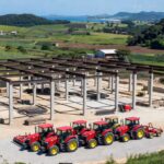 Fábrica de tratores para agricultura familiar em Maricá, com apoio do MST, parceria Brasil-China.