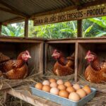 Processo de produção do ovo pela galinha — Foto: Reprodução / Globo Rural