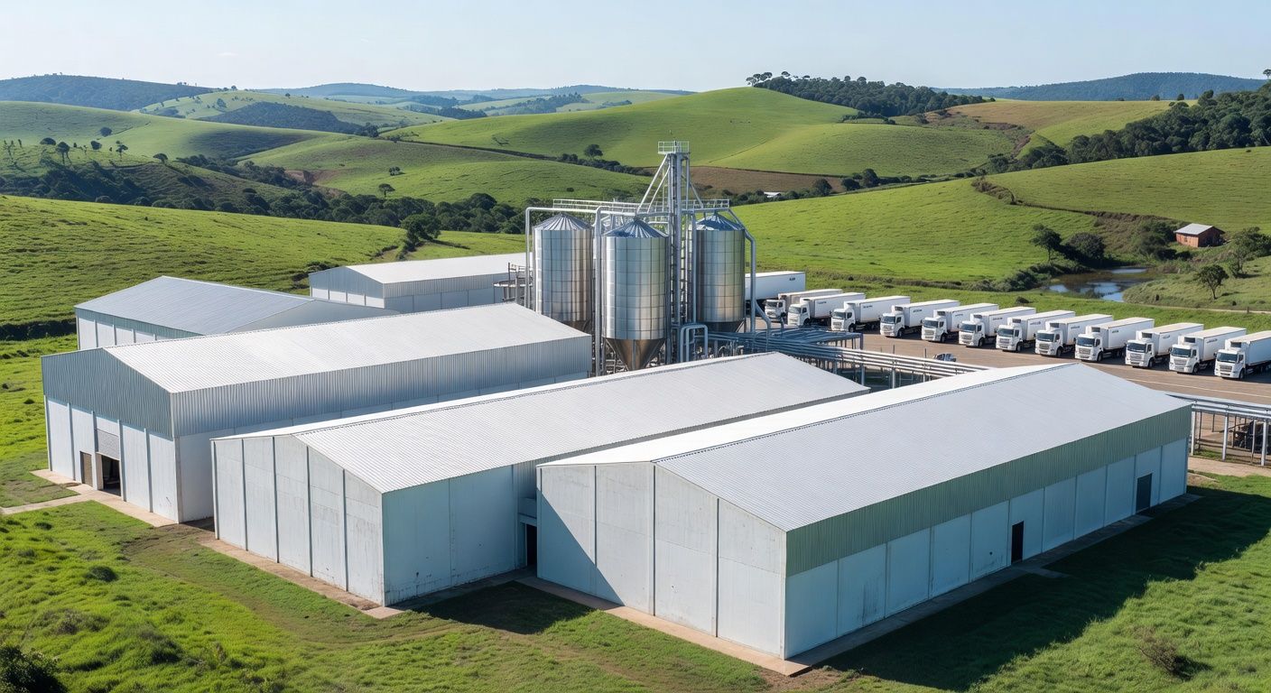 Piracanjuba inaugura gigante do queijo: fábrica de R$ 612 milhões e 1,2 milhão de litros por dia