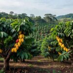 Plantação de cacau em Minas Gerais, investimento em pesquisa para polo de produção.