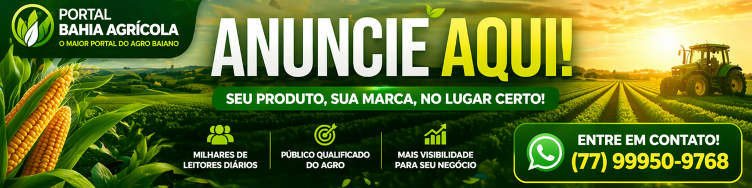 Anunciar no Portal Bahia Agrícola